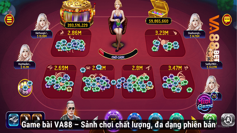 Game bài VA88 – Sảnh chơi chất lượng, đa dạng phiên bản