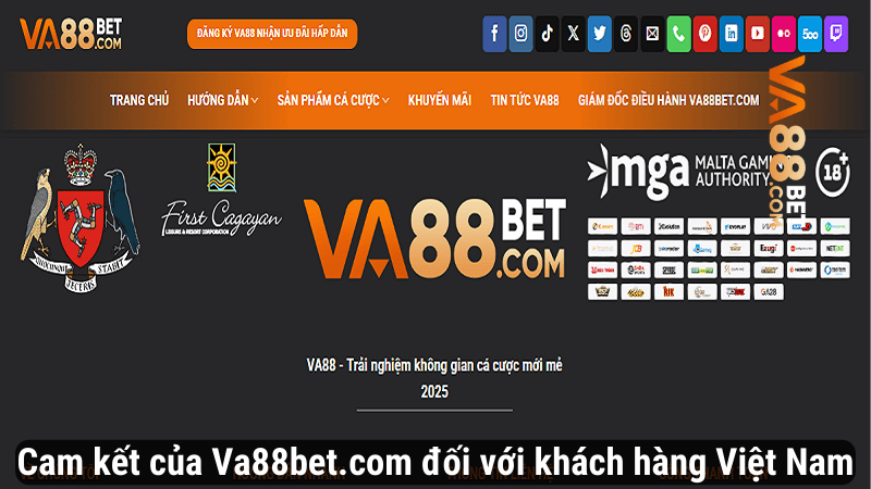 Cam kết của Va88bet.com đối với khách hàng Việt Nam